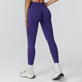 High Waist Workout Leggings Tummy Biker Pants