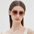 Elegant Rimless Cutting Lens Sunglasses -