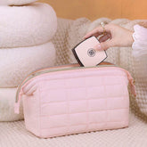 Puffy Cotton Cosmetic Makeup Bag