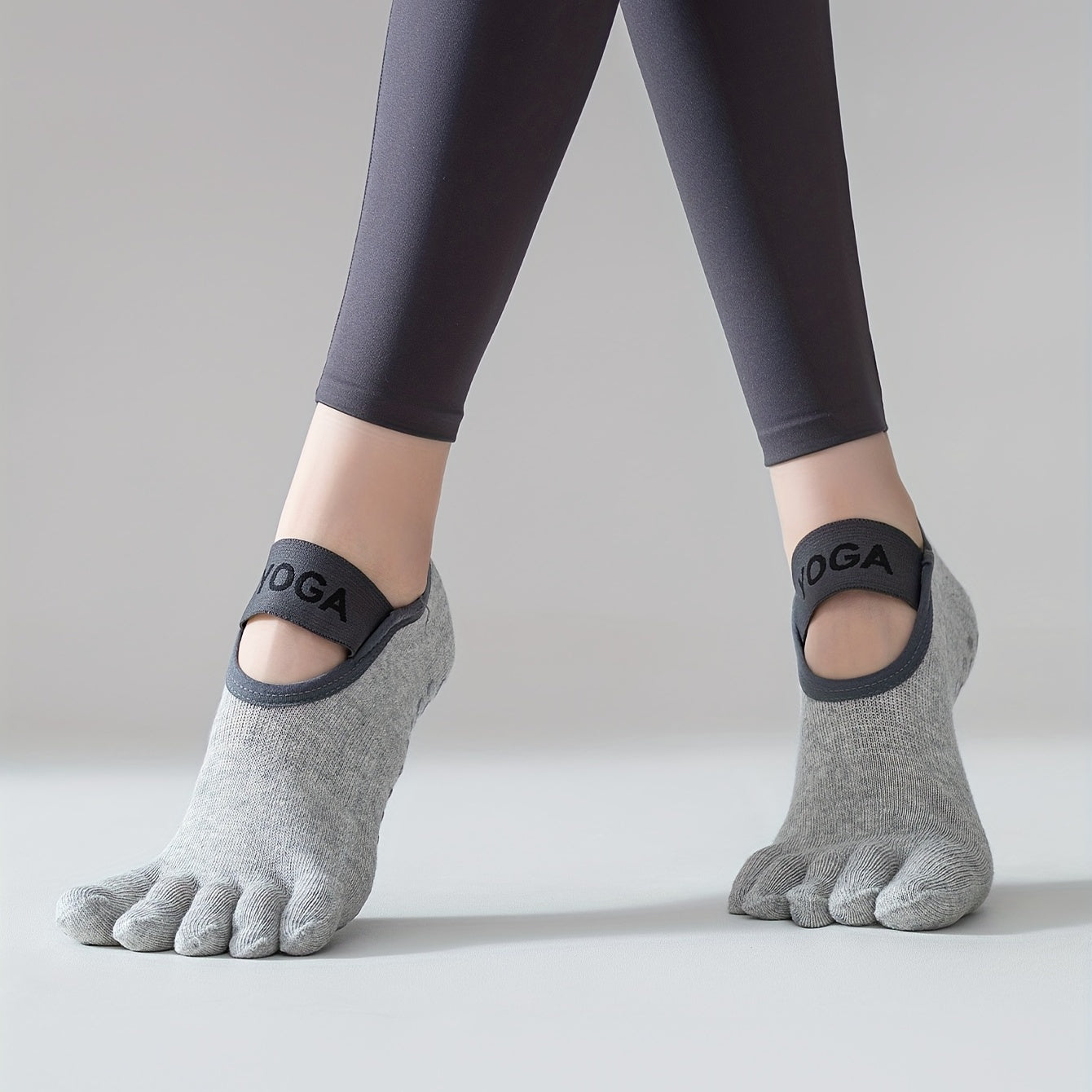 Anti-skid Five-toe Split Yoga Socks