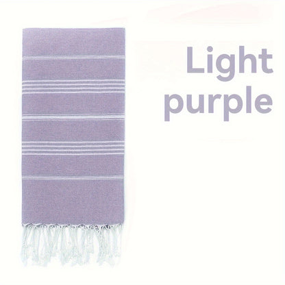 Turkish Tassel Beach Towel