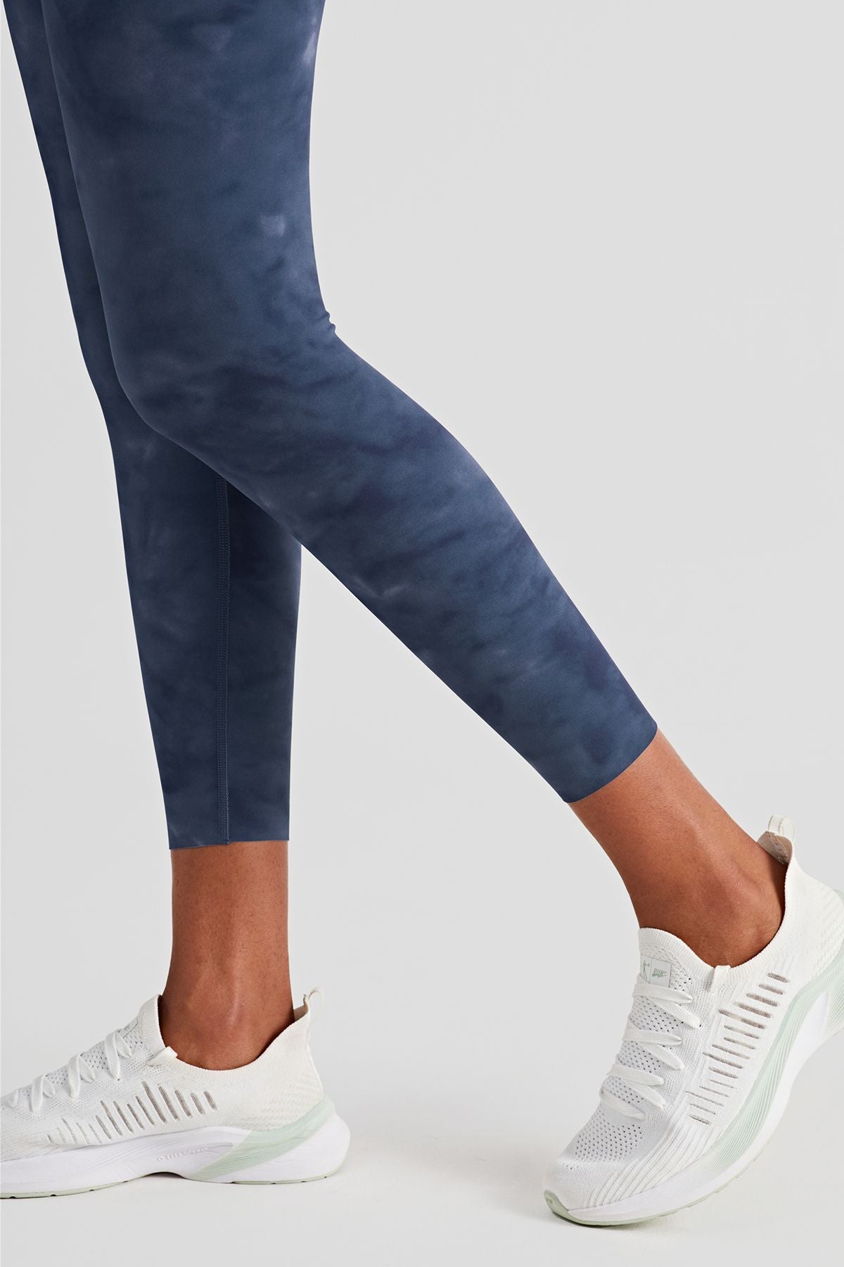 Tie-Dyed High-Rise Ankle Legging