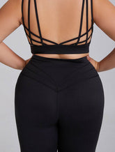 Plus Size High Waist Tummy Control Yoga Leggings