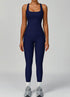 Ribbed Activewear Set with Sports Tank Top and Legging