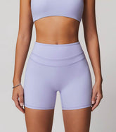 High Waist Elastic Tight Fitness Shorts