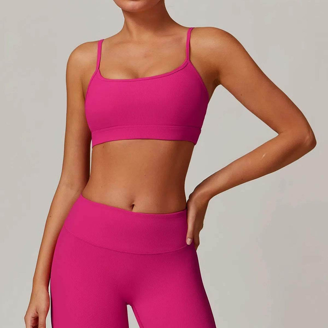 Thin Shoulder Straps Sports Bra