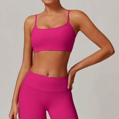 Thin Shoulder Straps Sports Bra | Perfect for Fitness and Workouts