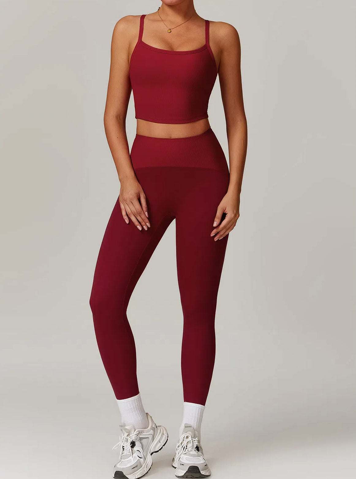 2 Piece Yoga Set with Bra and Leggings | Perfect for Every Pose