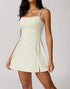 Square Neck Tennis Dress with Short | Chic and Functional