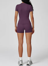 Sports Wear with Short Sleeve T-Shirt and Shorts