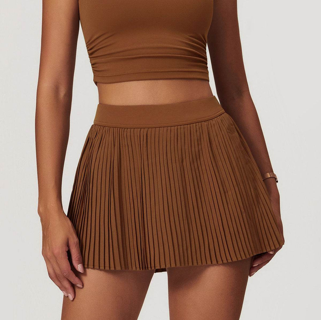 Tennis Accordion Pleated Skirt