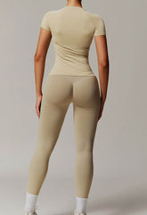 Short Sleeve Slim Fit Sports T-Shirts