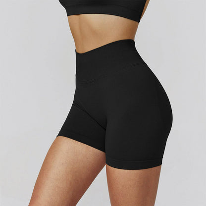 High Waist Workout Short Tummy Biker Shorts