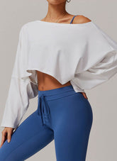Long Sleeve Crop Top T-Shirts