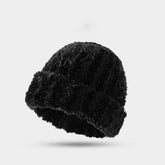 Soft Fuzzy Knitted Warm Beanie Hat