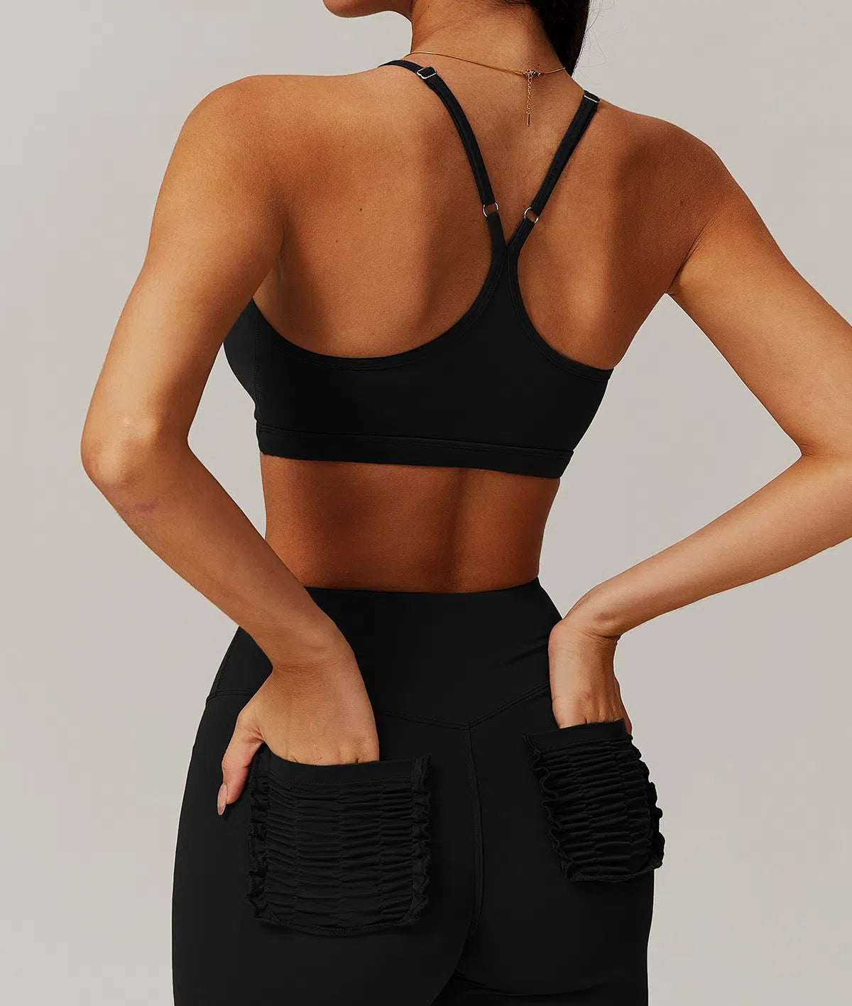 Fashion Y-Shaped Back Sports Bra | Trendy and Functional Activewear