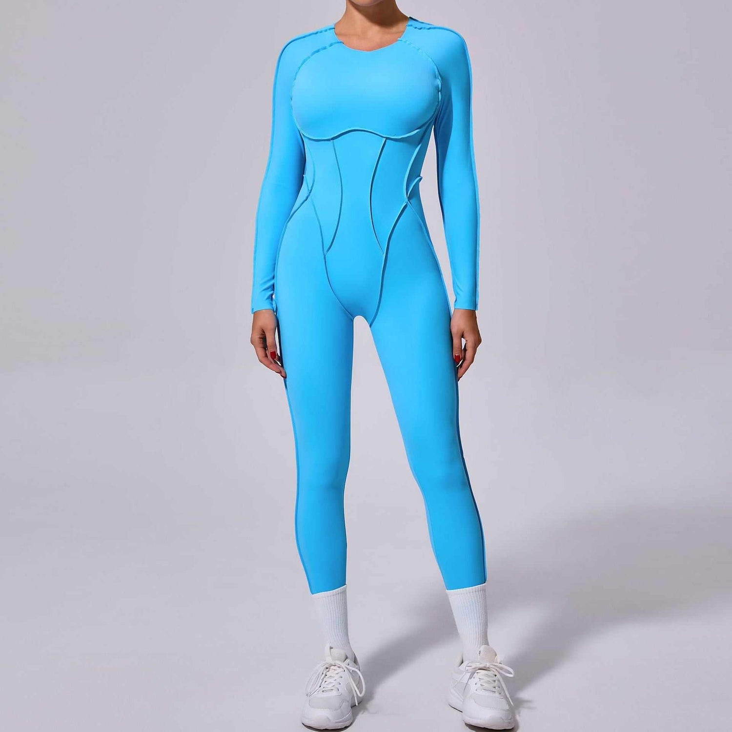 Long Sleeve Backless Yoga Jumpsuits | Embrace Your Workout in Style