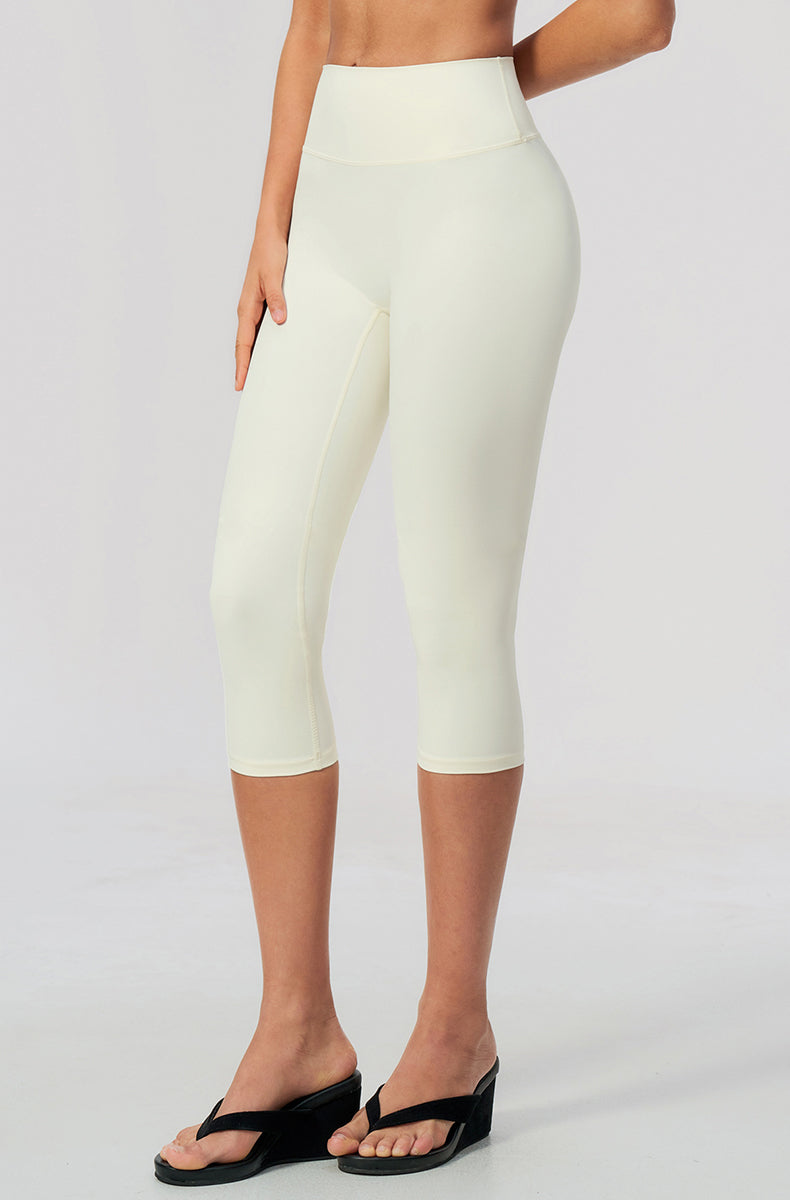 Tummy Control Capri Yoga Leggings