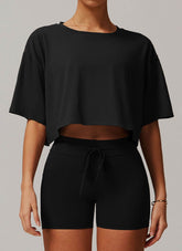 Short Sleeve Crop Top T-Shirts