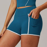 High Waist Stretch Fitness Shorts