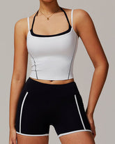 Double Crossed Yoga Tank Tops