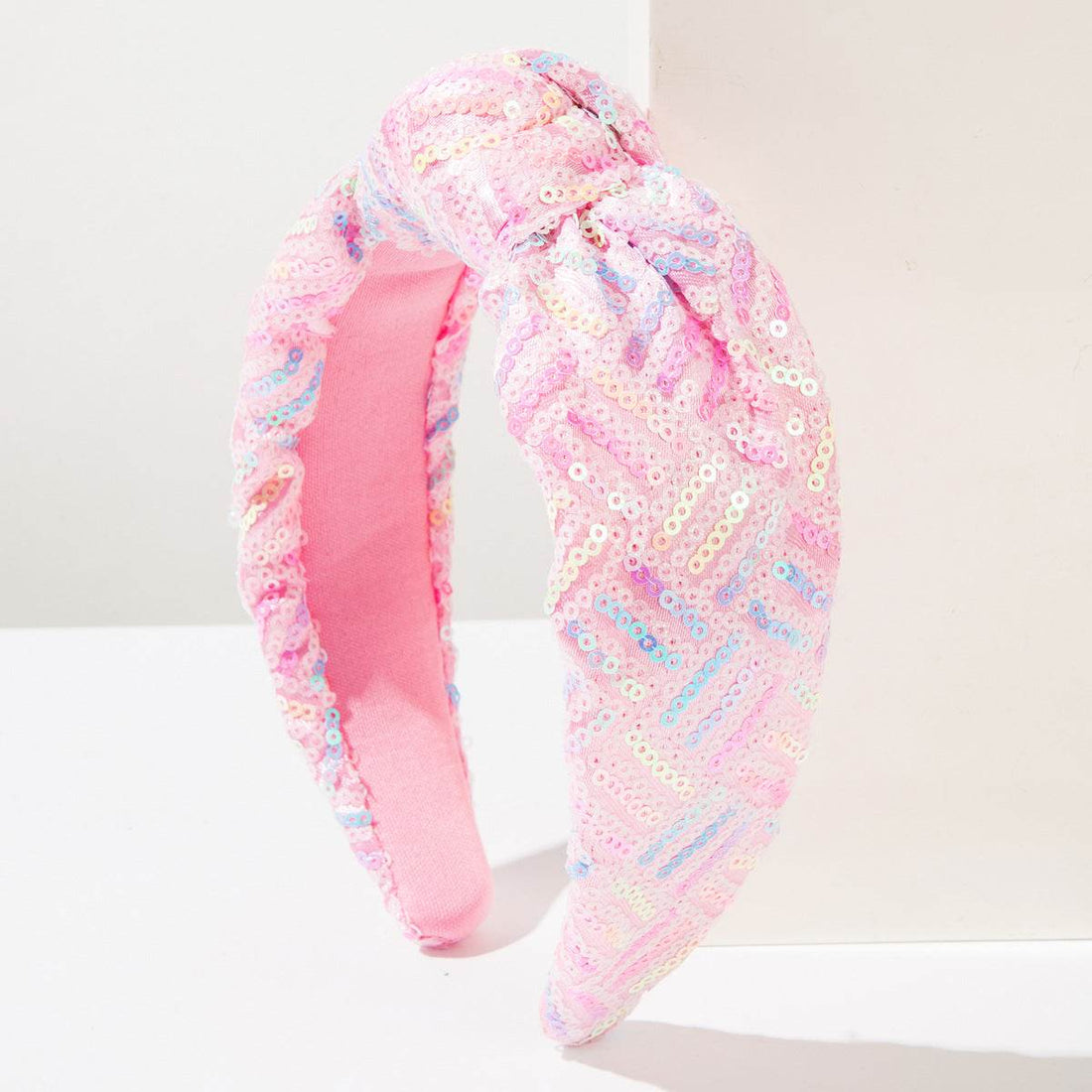 Sequin Knotted Headband Glitter Hair Accessories