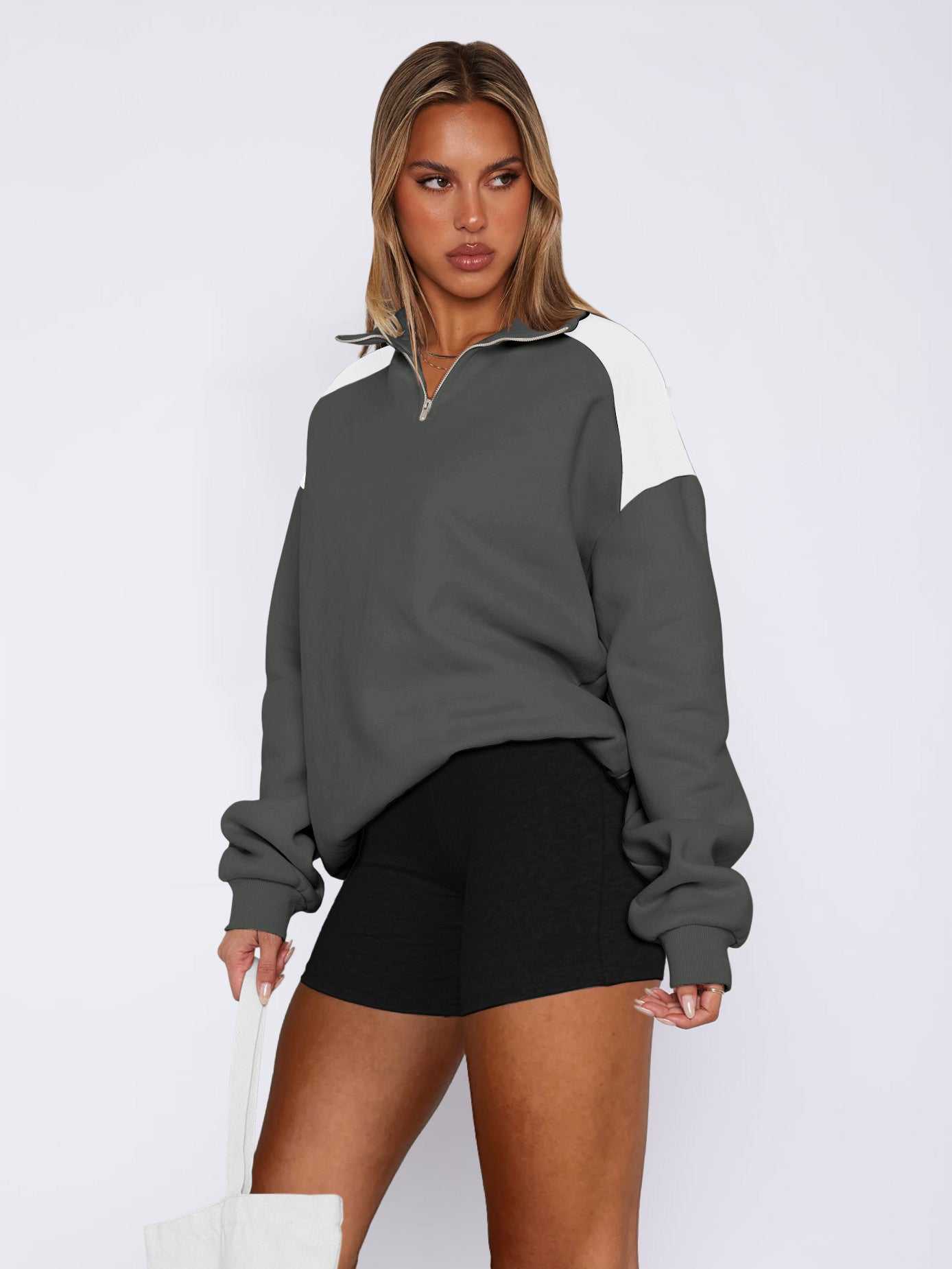 Color Block Pullover Sweatshirt | Stylish &amp; Cozy for Everyday Wear