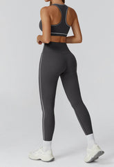 Athletic Wear with Racerback Sports Bra and Legging