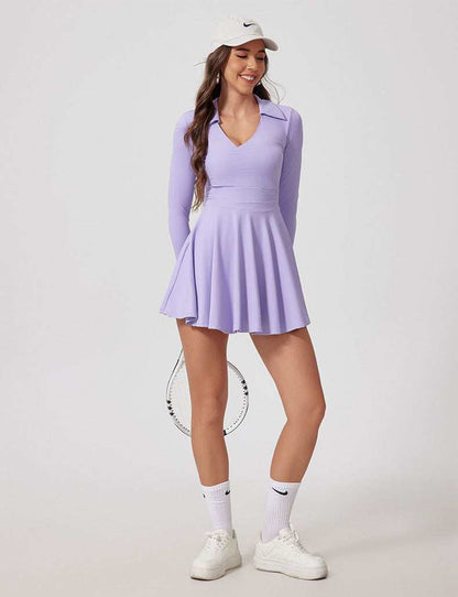 Long Sleeve Athletic Dress | Perfect for Workouts and Casual Wear