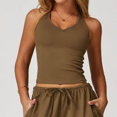 Workout Tank Top with Removable Bra Pad