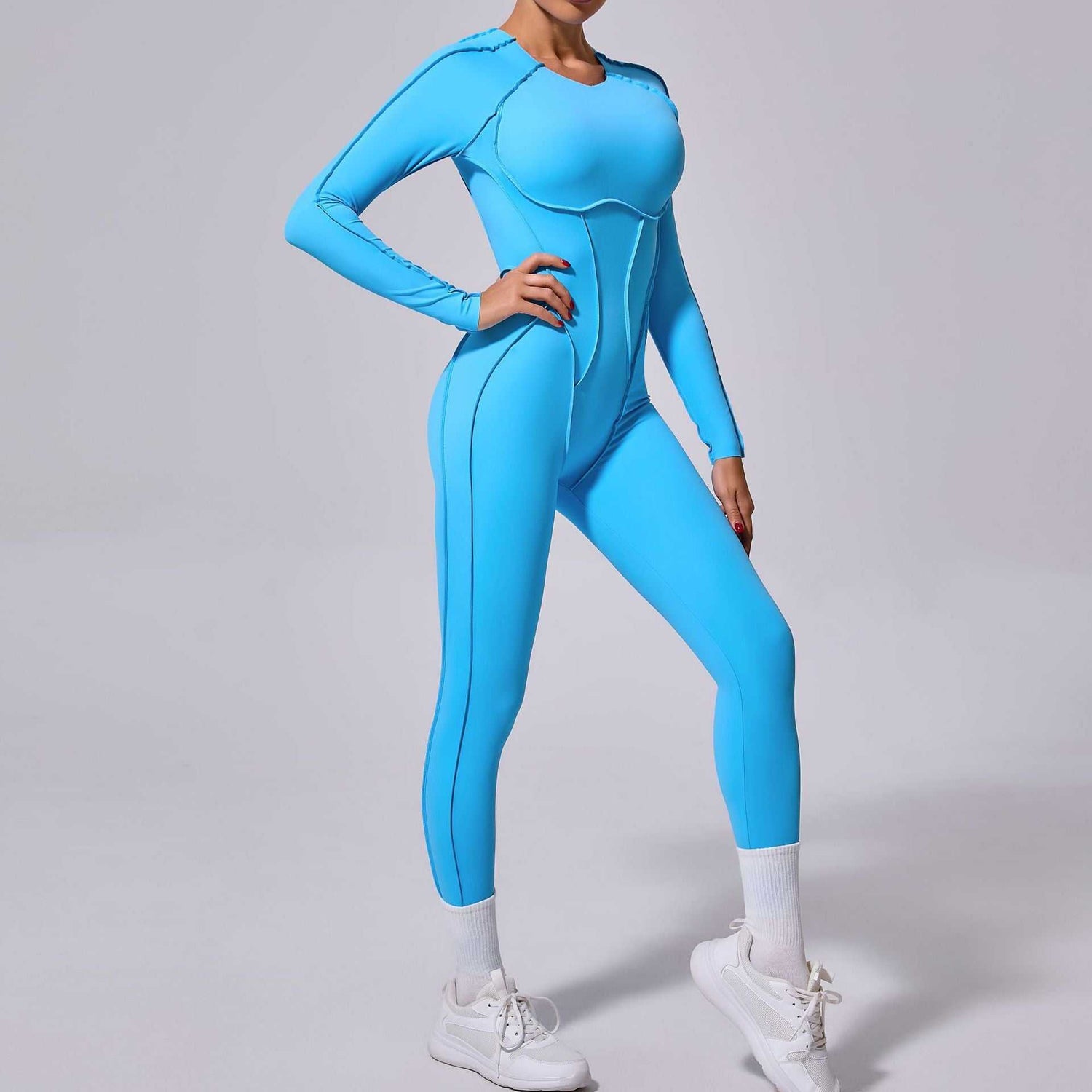 Long Sleeve Backless Yoga Jumpsuits | Embrace Your Workout in Style