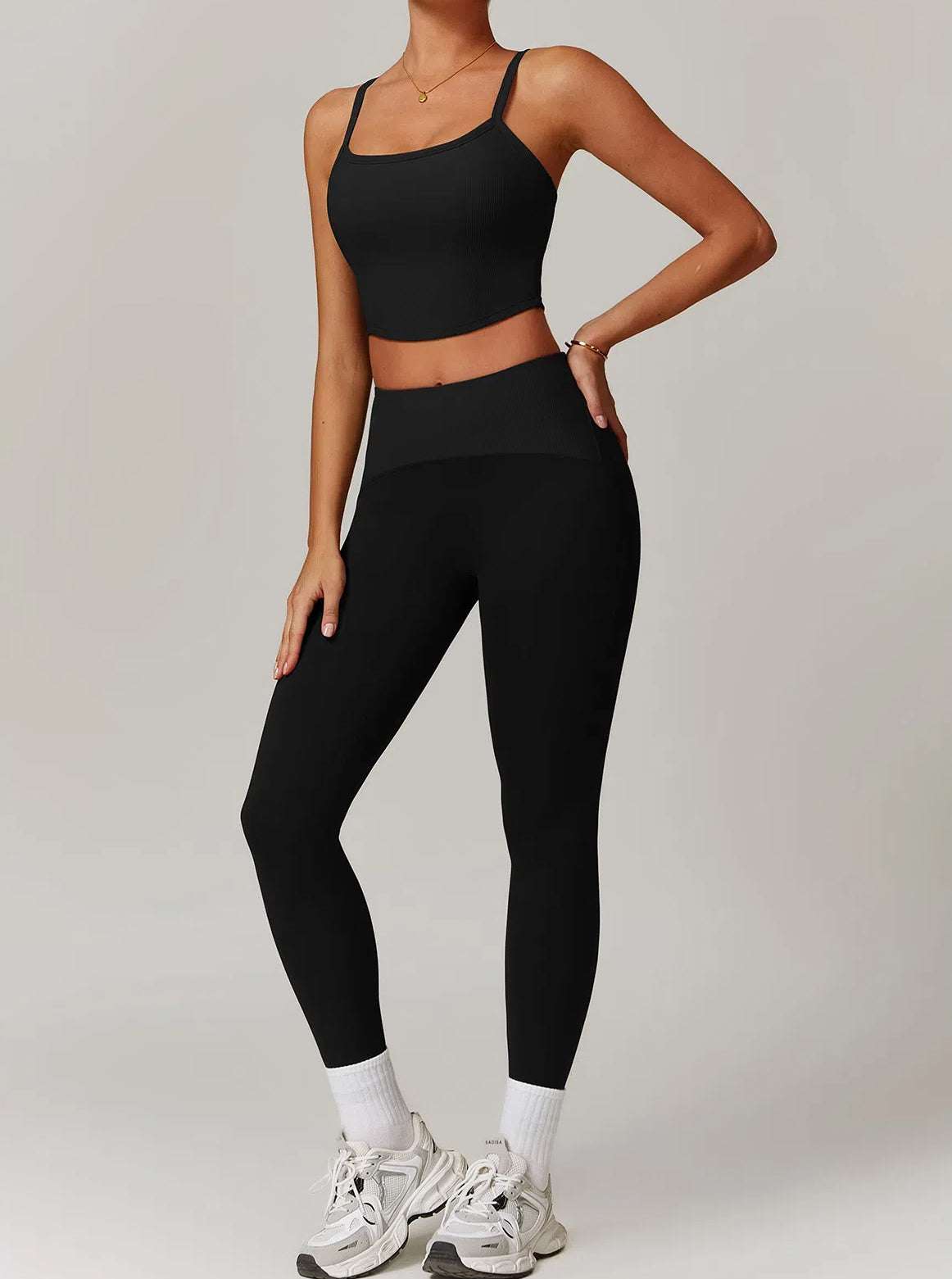 2 Piece Yoga Set with Bra and Leggings | Perfect for Every Pose