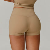 No Front Seam High Waist Biker Shorts