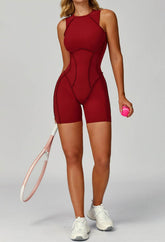Sleeveless Backless Yoga One Piece Jumpsuits