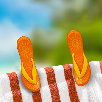 Flip Flop Beach Towel Clips