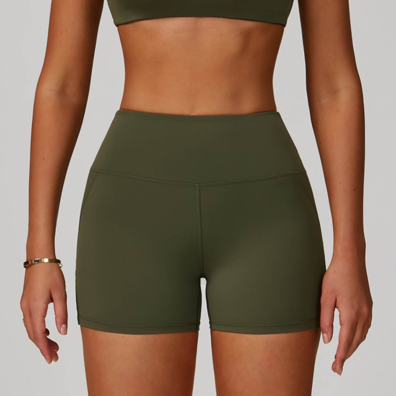 High Waist Tummy Control Running Short