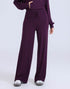 High Waist Wide Leg Pants Lounge Sweatpants with Drawstring
