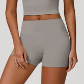 No Front Seam High Waist Biker Shorts