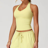 Workout Tank Top with Removable Bra Pad