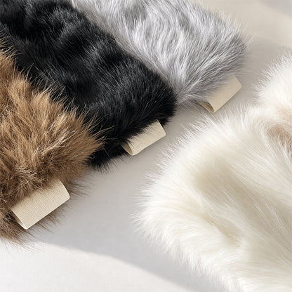 Faux Fur Elastic Ear Warmer Head Band
