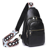 Retro PU Leather Crossbody Bag