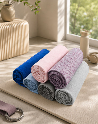 Hot Yoga Mat Towels Non Slip Pilates Mat Towel
