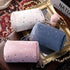 Velvet Makeup Bag with Star Pattern -