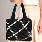 Fashion Woven Tote Handbag