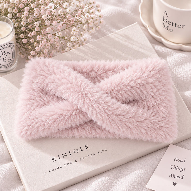 Faux Fur Headband Winter Ear Warmer Accessory