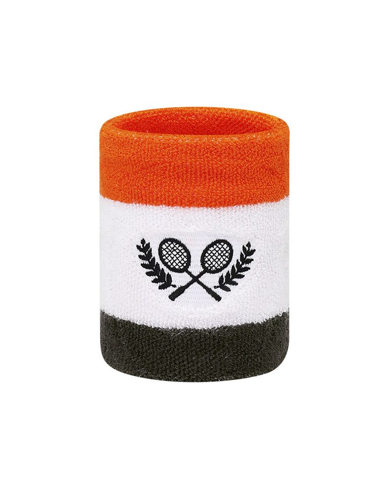 Badminton Embroidery Tennis Wristband Set