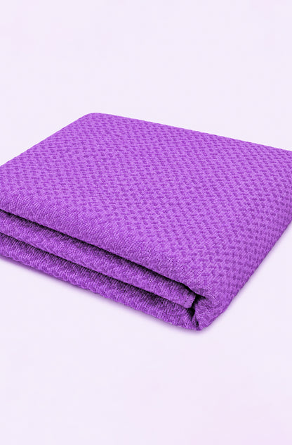Solid Color Grip Yoga Mat Towel