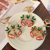 Christmas Bell Keychain Christmas Handbags Accessories