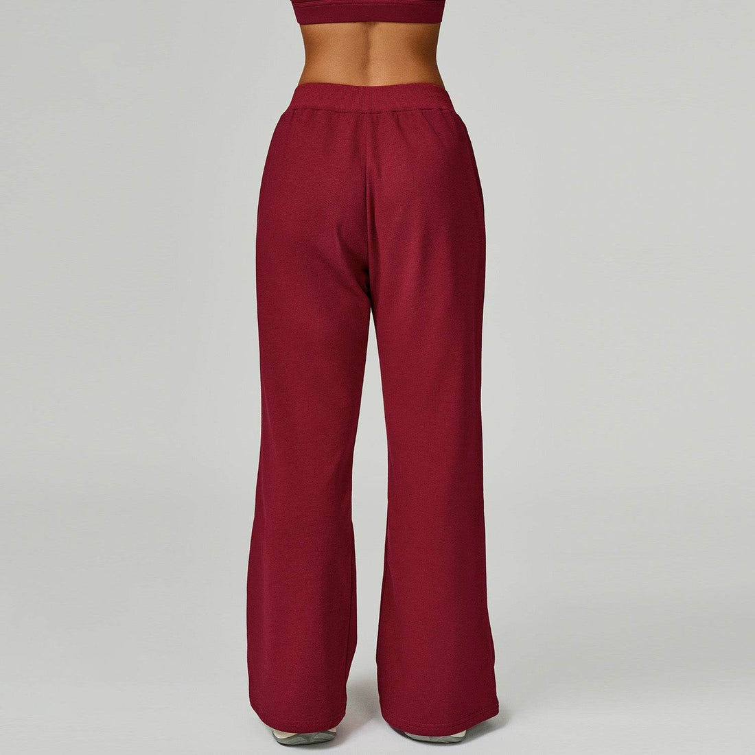 Drawstring Lounge Pants Straight Leg Joggers Trouser