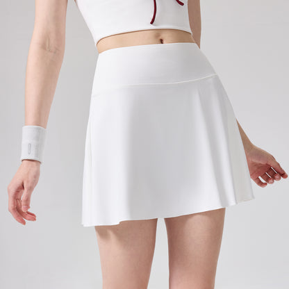 High Waist Golf Tennis Skirts with Built-in Short and Pocket